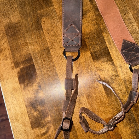 Brown Leather Camera Strap - Picture 3 of 6